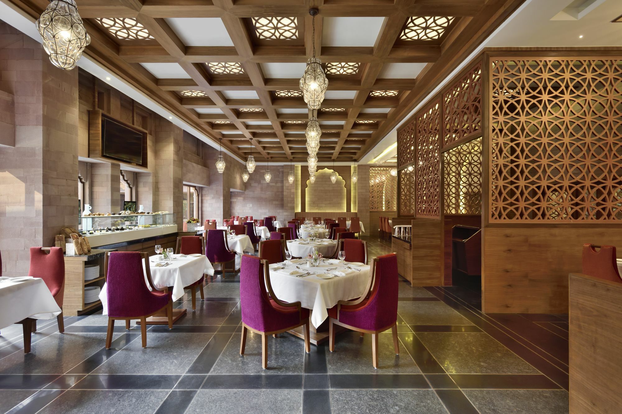 Готель Radisson Jodhpur Джодхпур Екстер'єр фото The interior of the restaurant